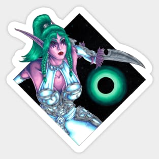 Tyrande Whisperwind Portrait Sticker